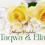 Undangan Pernikahan Taqwa dan Ella